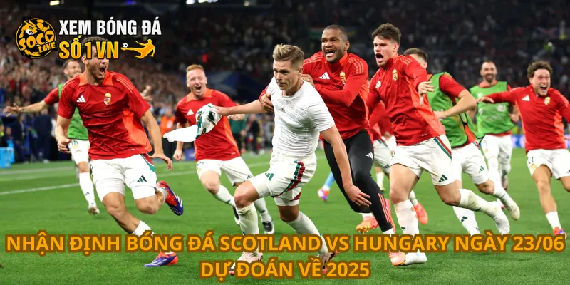 Nhận định bóng đá Scotland vs Hungary ngày 23/06 dự đoán về 2025