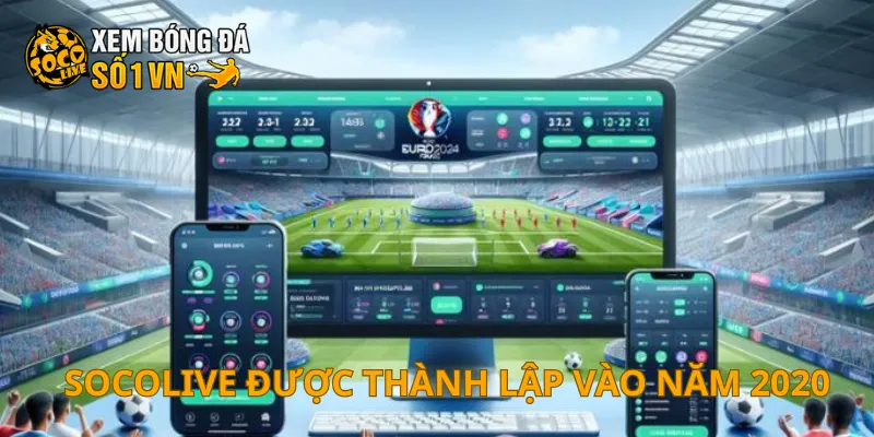 SOCOLIVE được thành lập vào năm 2020