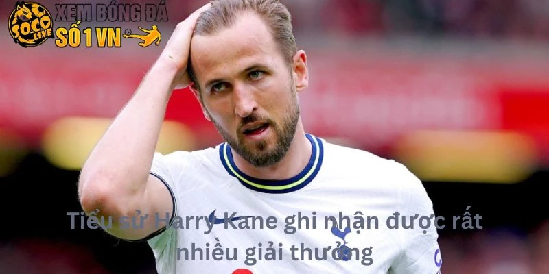 Tiểu sử Harry Kane ghi nhận được rất nhiều giải thưởng